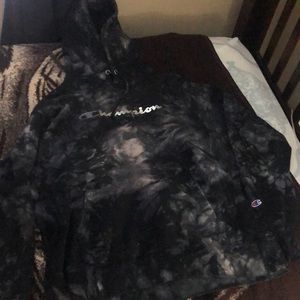 champion tie-dye hoodie